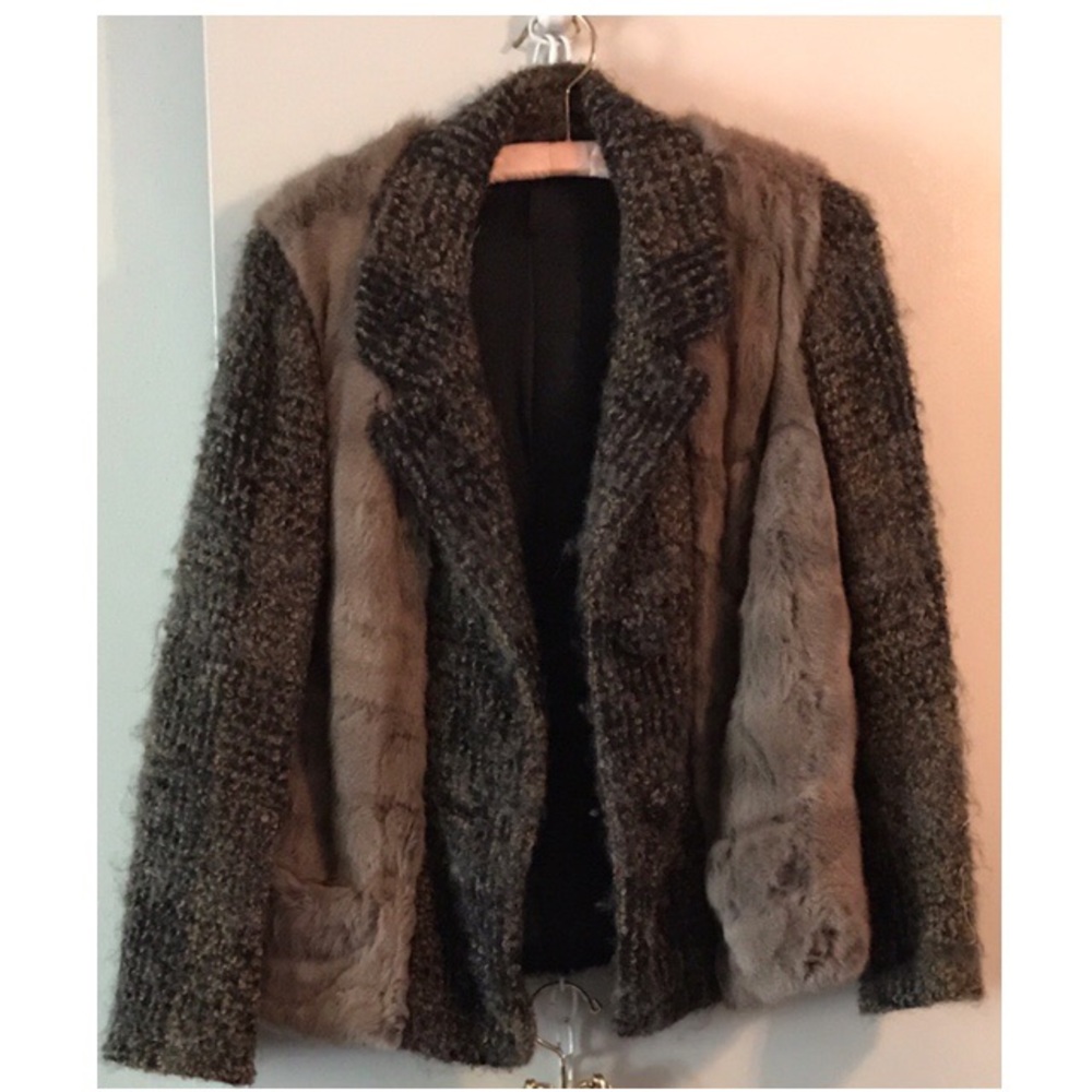 Vintage Mohair & Rabbit Suit